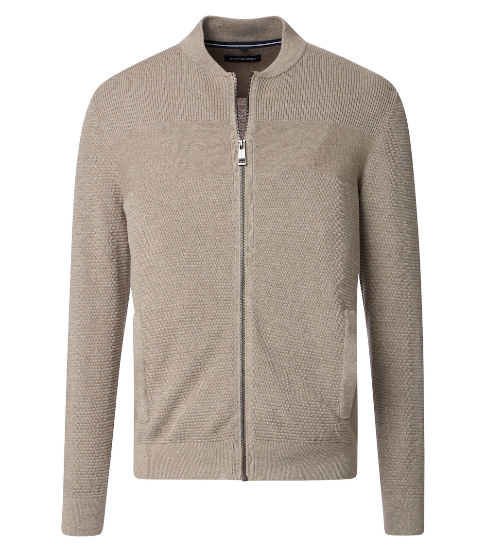 Strickjacke uni