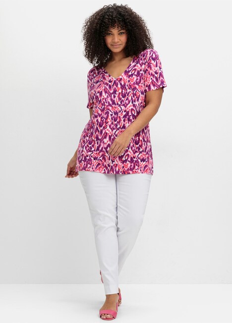 T-Shirt Kurzarm Sonstiges Muster