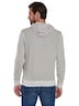 engbers Herren Sweatjacke mit Kapuze , Silbergrau