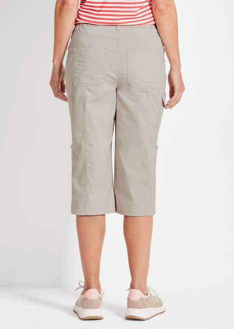 GOLDNER Functionele capri CARLA Oprolbare capribroek met een speciale bewerking