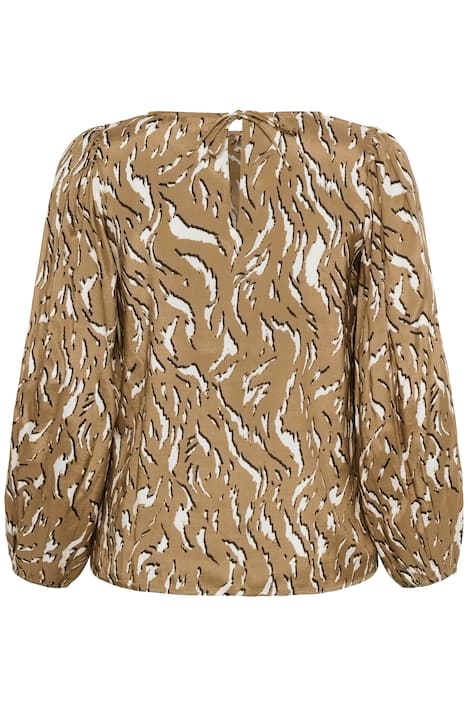 Langarm-Bluse Regular fit