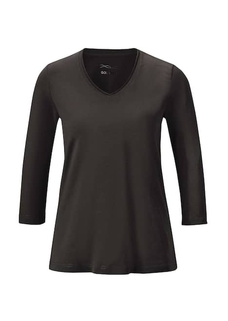 Shirt mit V-Ausschnitt