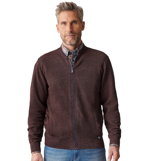 Strickjacke uni