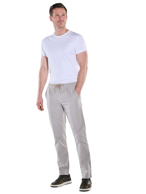 Herren Chino straight , Beige