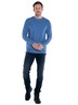 engbers Herren Langarm-Shirt gestreift , Indigoblau