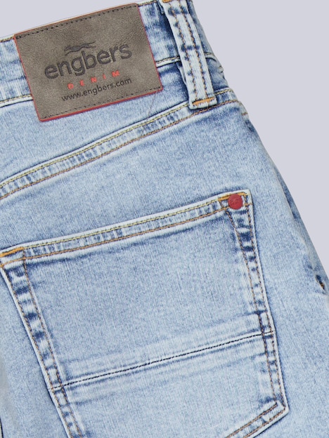 Herren Jeans 5-Pocket Superstretch , Hellblau