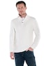 engbers Herren Pullover Polokragen , Reinweiss