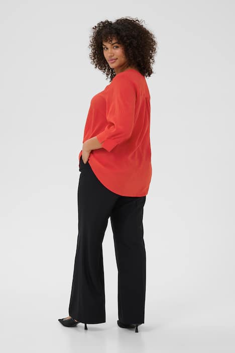 Langarm-Bluse Regular fit