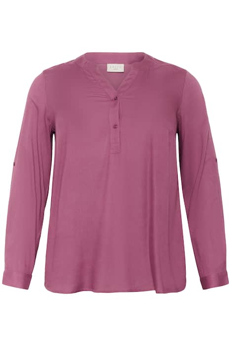 Langarm-Bluse Regular fit