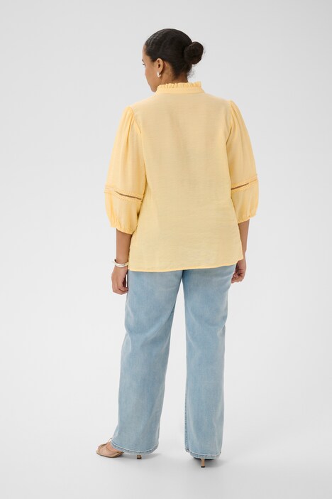 Langarm-Bluse Regular fit