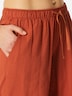 Schiesser Damen Pyjamahose Mix Relax terracotta
