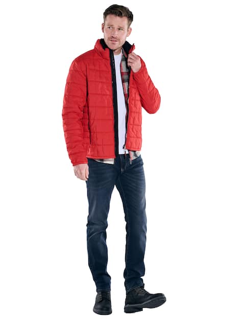 engbers Herren Steppjacke , Rot