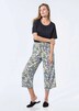 GOLDNER Broek Zomerse gedessineerde broek