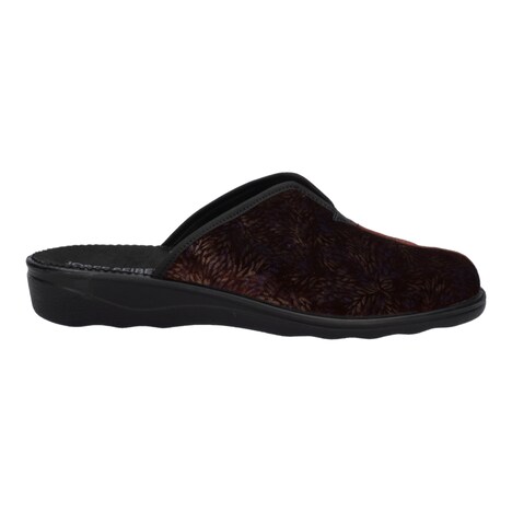 Damen Hausschuh Nice 82, bordeaux-multi