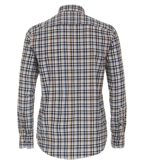 Flanellhemd kariert Casual Fit