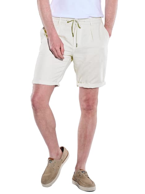 engbers Herren Chino-Bermuda mit Tunnelzug , Hellgrau