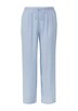 Wide-Leg-Hose aus Leinemix