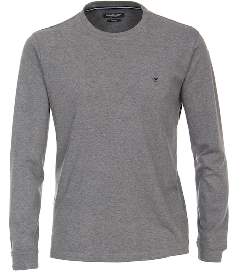 T-Shirt Langarm uni
