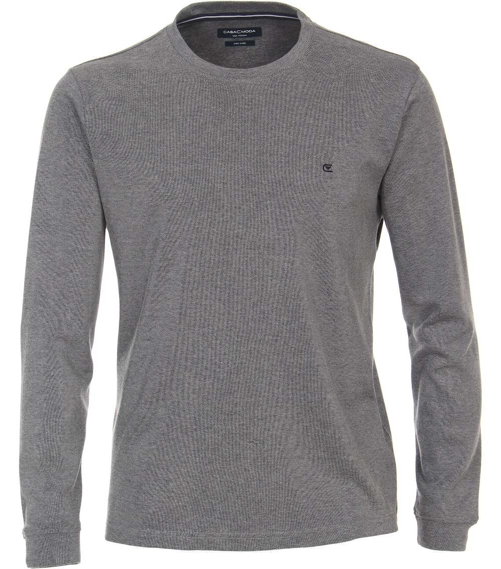 T-Shirt Langarm uni