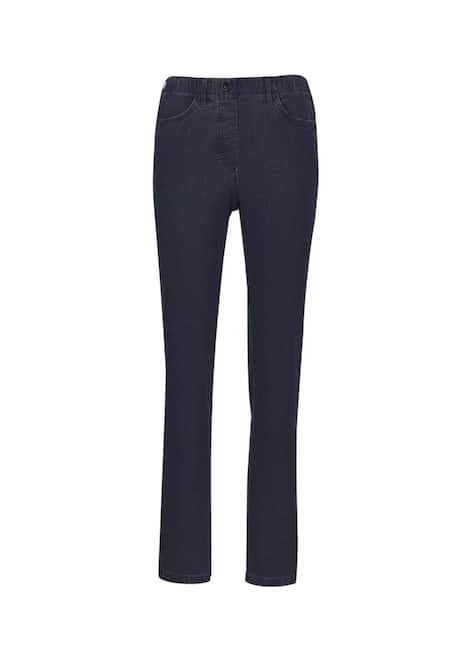 Edel geschmückte Jeansschlupfhose MARTHA