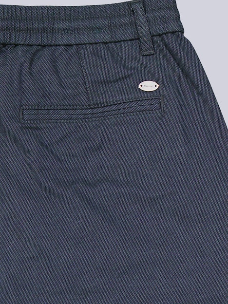 Herren Chino straight , Saphirblau