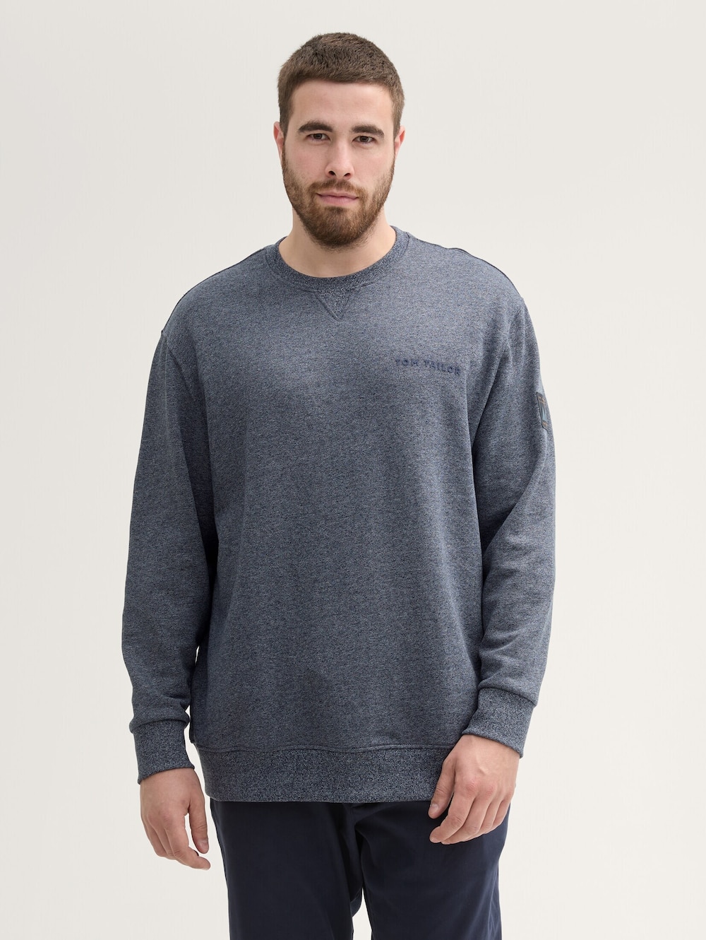 Sweatshirt mit Logo-Details