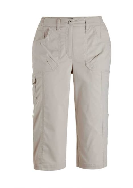 GOLDNER Functionele capri CARLA Oprolbare capribroek met een speciale bewerking