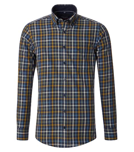 Freizeithemd kariert Casual Fit