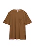 Waffelpiqué-T-Shirt mit Brusttasche