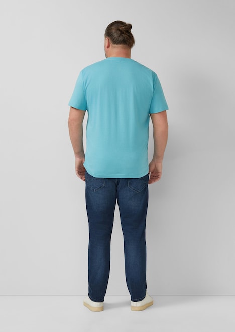 T-Shirt mit College-Artwork