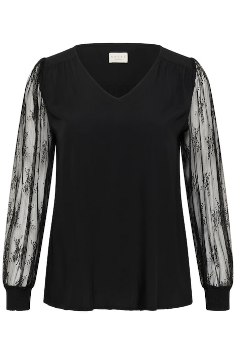 Bluse langarm A-shape