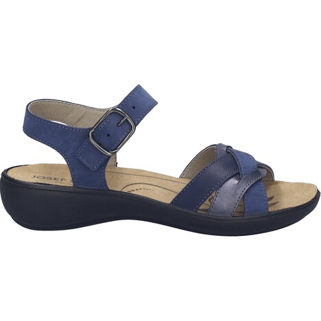 Damen Sandale Ibiza 16, dunkelblau-kombi