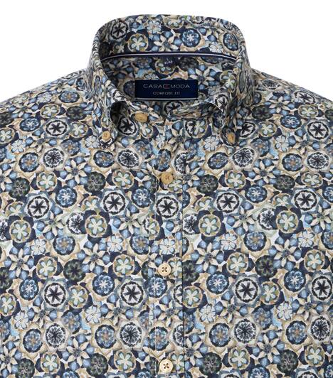 Freizeithemd Print Comfort Fit