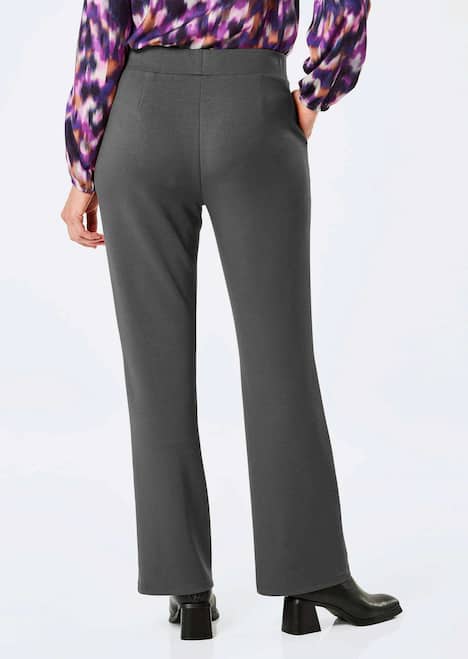 Weite Stoffhose VERA mit Biesen