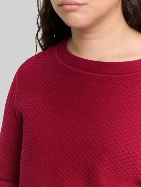 Loose Fit Strickpullover aus Baumwolle