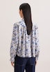 Damen Ausgestellte Bluse - Druck