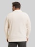 Langarm Poloshirt mit Waffelstruktur