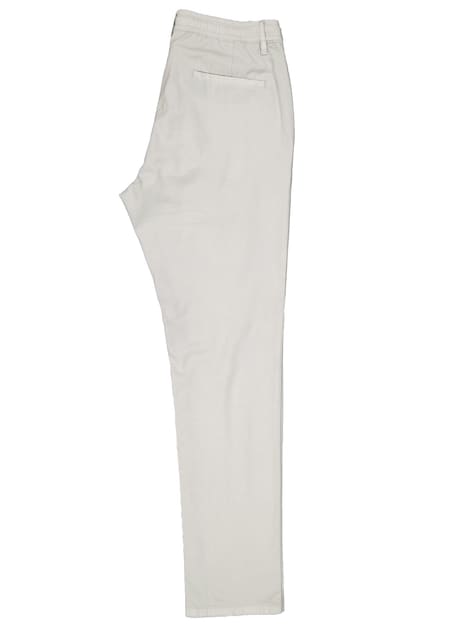 Herren Chino mit Tunnelzug , Hellgrau