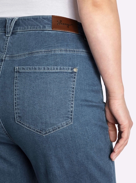 Jeans erhöht