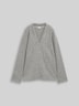Sweatshirt mit V-Ausschnitt