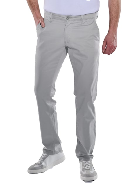 Herren Chino regular , Hellgrau