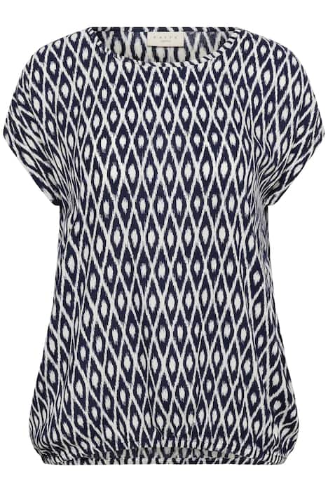 Kurzarm-Bluse Loose fit