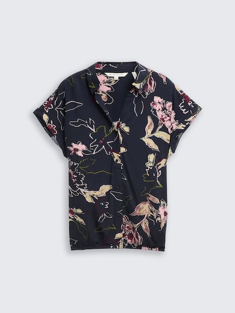 Bluse mit Blumenmuster