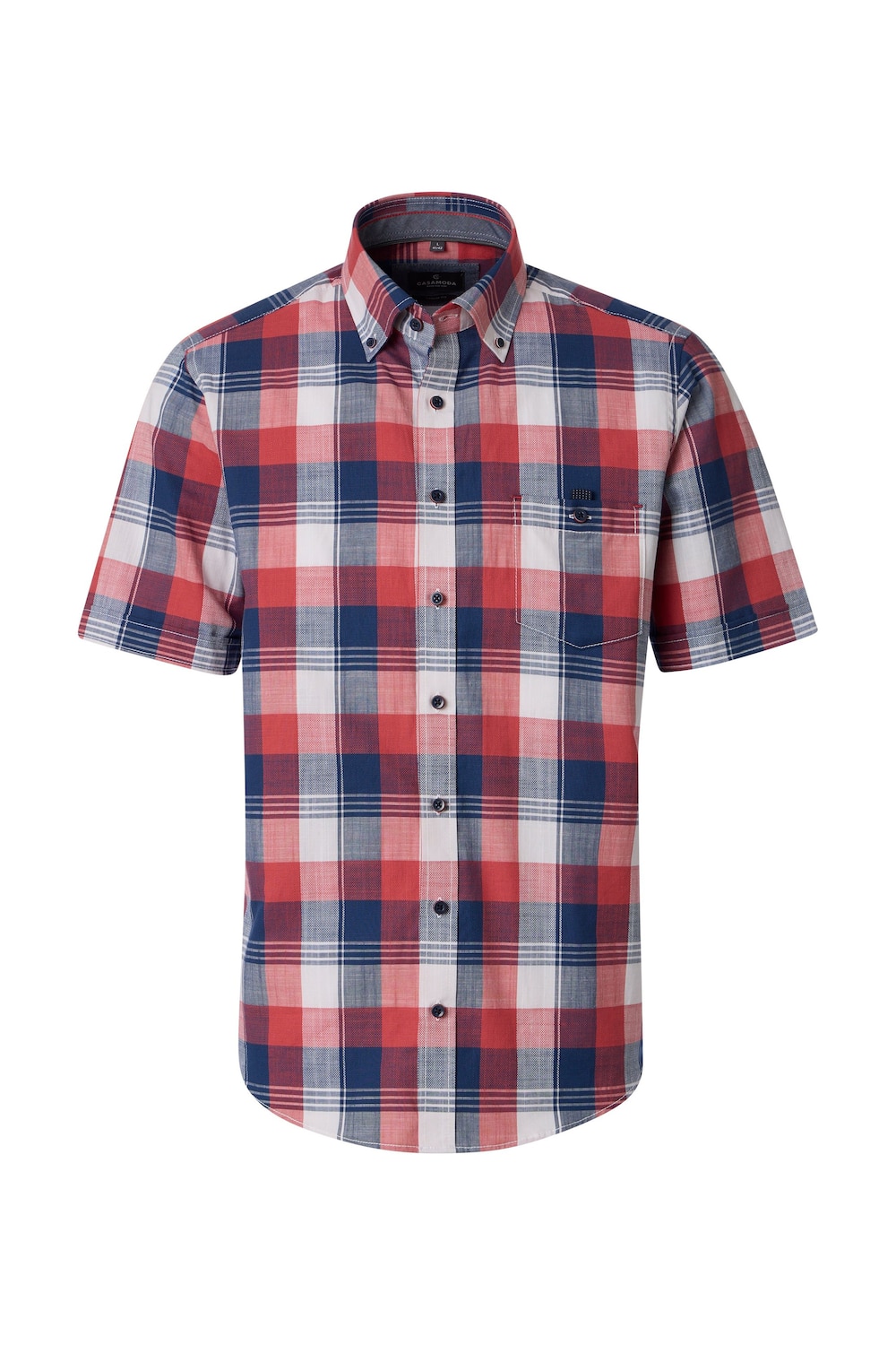 Freizeithemd Kurzarm kariert Casual Fit