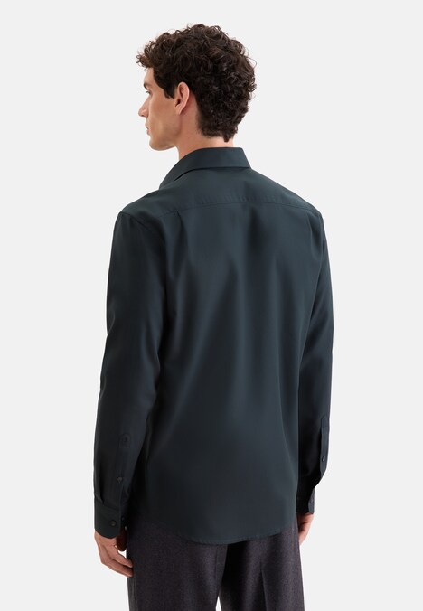 Herren Flanellhemd - Uni
