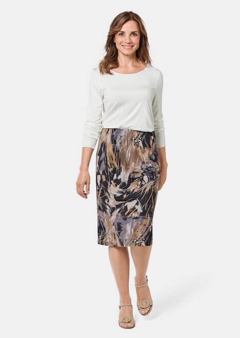 Stretchbequemer Slinky-Rock mit aufregendem Druck