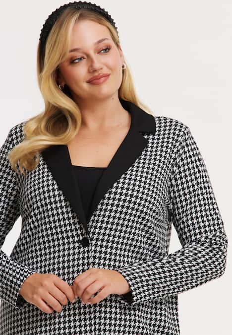 Blazer mit Druck