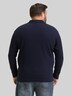 Langarm Poloshirt mit Waffelstruktur