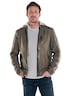 engbers Herren Lederjacke regular , Dunkelbraun