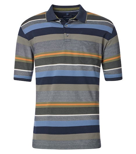 Polo-Shirt gestreift